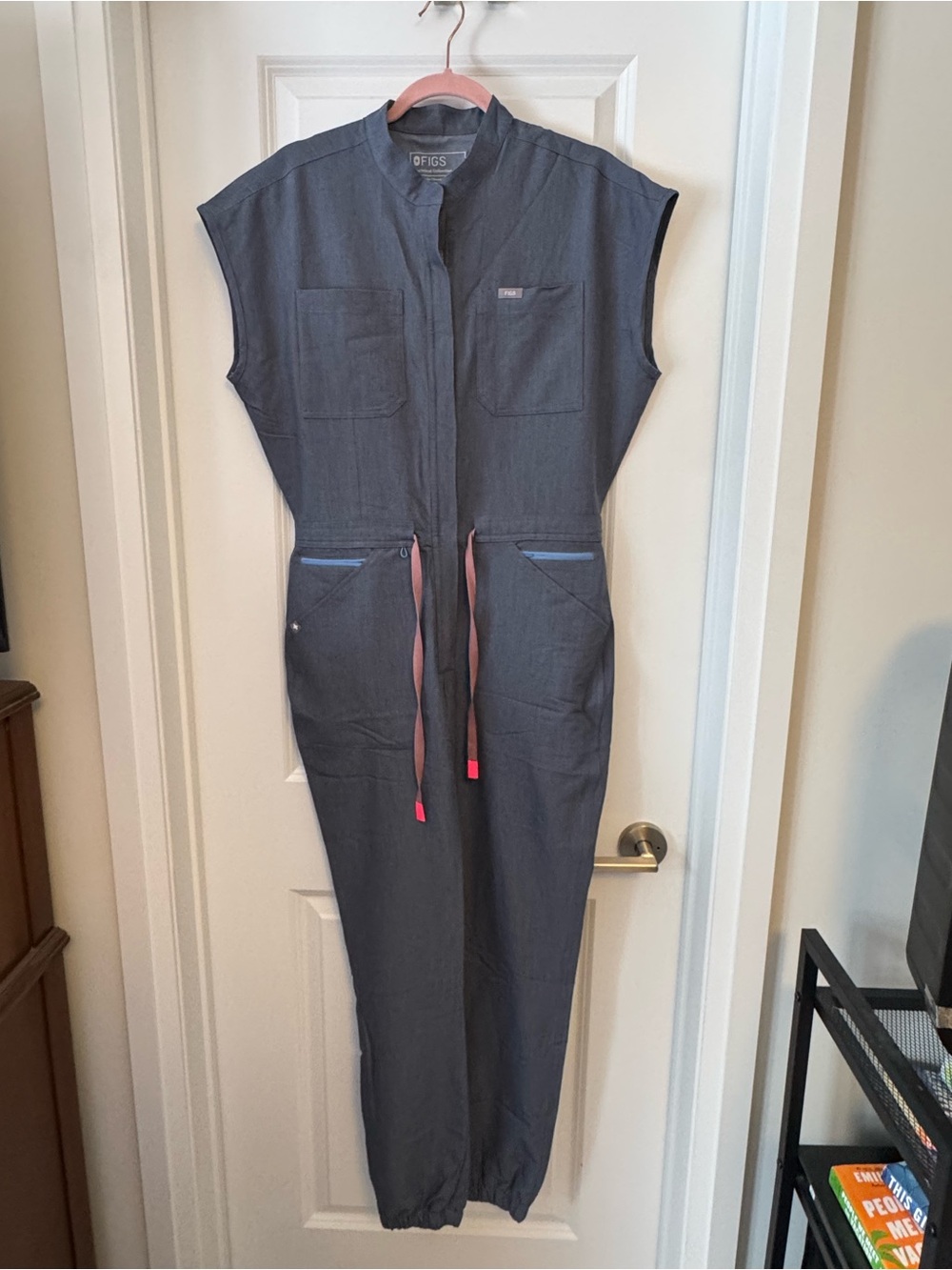 FIGS - Heather Denim Jumpsuit